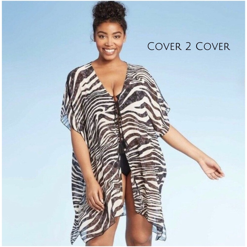 Women’s Animal Print Beach Cover Up